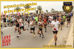 Police warned! Long Beach Run Road Run is Held at Iskele on Sunday…