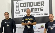 4 trophies from Caesar Athletes in Southern Cyprus