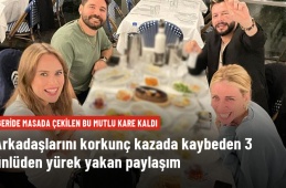 Geçirdikleri kazada Tolga Güleryüz'ü kaybeden ünlü isimlerden yürek yakan paylaşımlar.