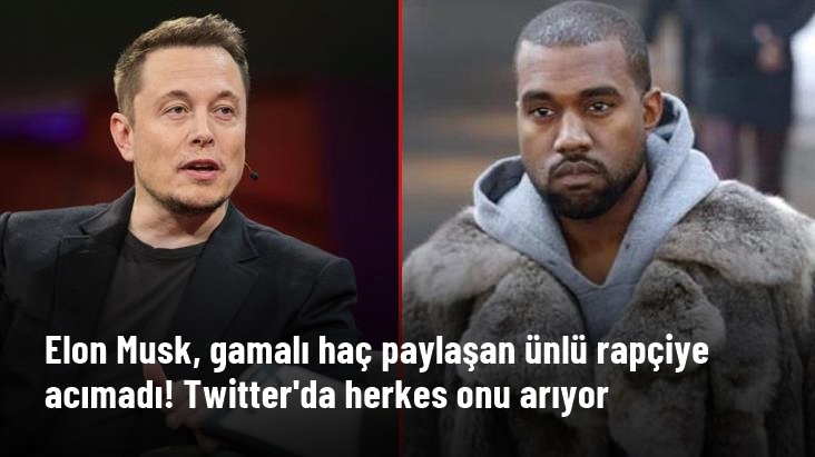 Elon Musk, gamalı haç paylaşan rapçi Kanye West'in Twitter hesabını askıya aldı