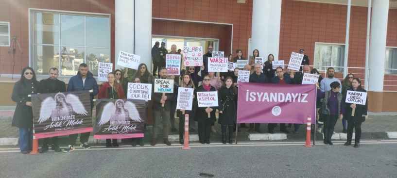 İskele’de Helin Reessur için eylem yapıldı